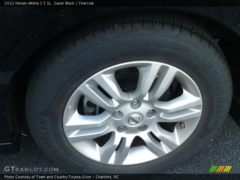 Super Black / Charcoal 2012 Nissan Altima 2.5 SL