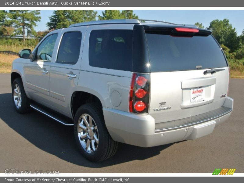 Quicksilver Metallic / Ebony 2014 GMC Yukon Denali AWD