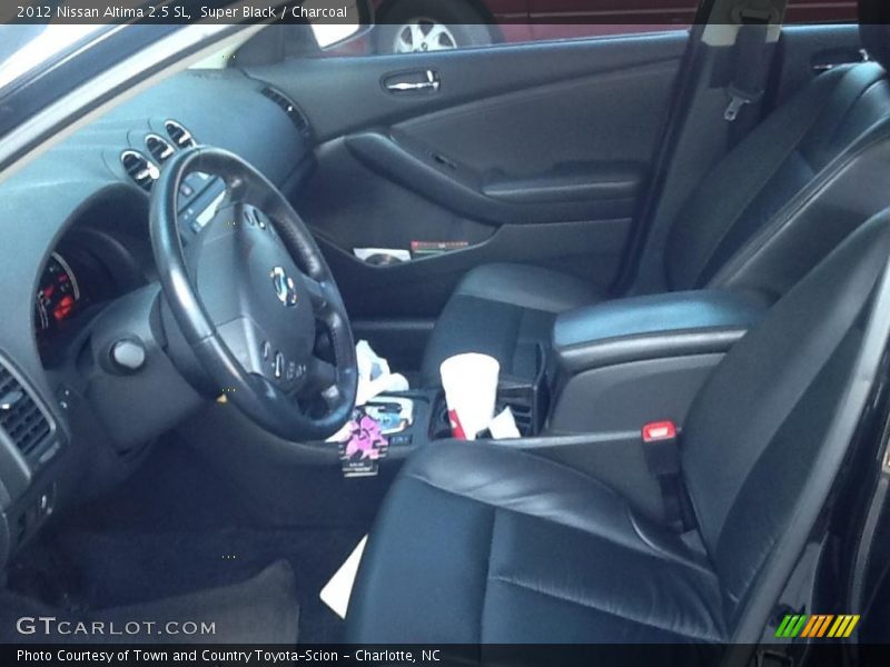 Super Black / Charcoal 2012 Nissan Altima 2.5 SL