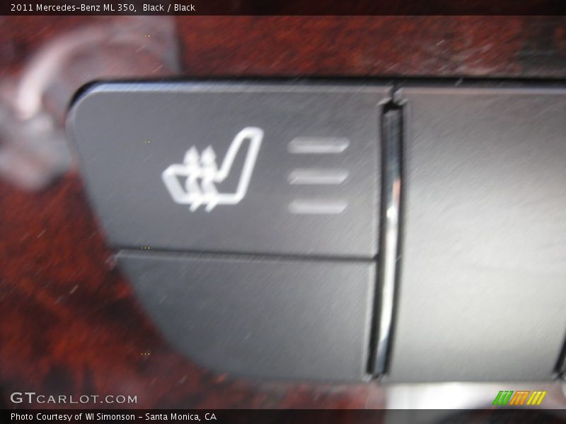 Black / Black 2011 Mercedes-Benz ML 350