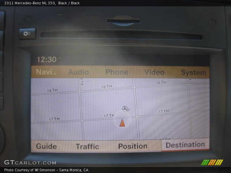 Black / Black 2011 Mercedes-Benz ML 350