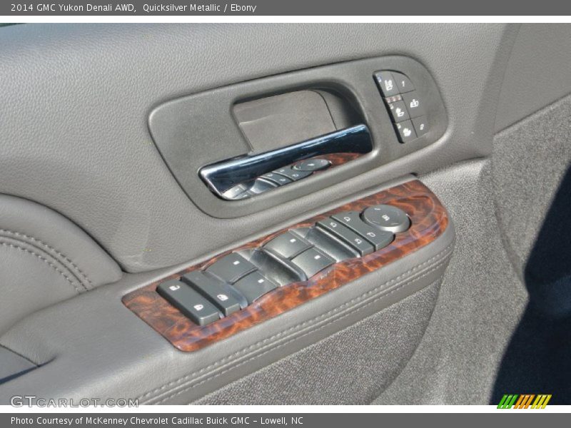 Quicksilver Metallic / Ebony 2014 GMC Yukon Denali AWD