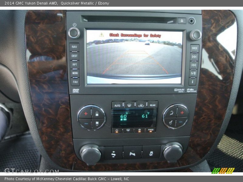 Quicksilver Metallic / Ebony 2014 GMC Yukon Denali AWD