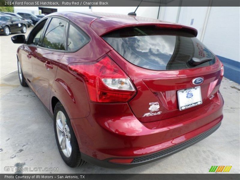 Ruby Red / Charcoal Black 2014 Ford Focus SE Hatchback