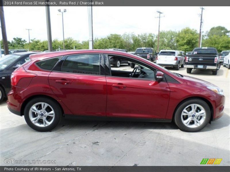Ruby Red / Charcoal Black 2014 Ford Focus SE Hatchback