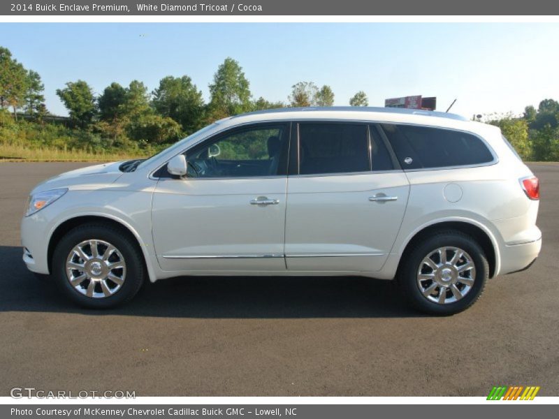  2014 Enclave Premium White Diamond Tricoat