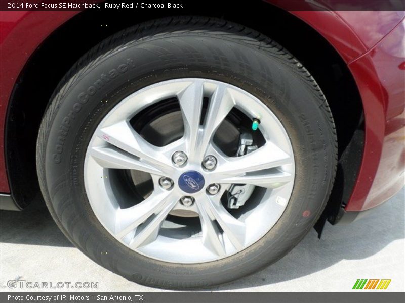 Ruby Red / Charcoal Black 2014 Ford Focus SE Hatchback