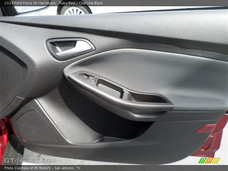 Ruby Red / Charcoal Black 2014 Ford Focus SE Hatchback