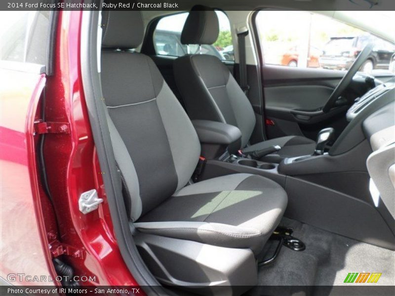 Ruby Red / Charcoal Black 2014 Ford Focus SE Hatchback