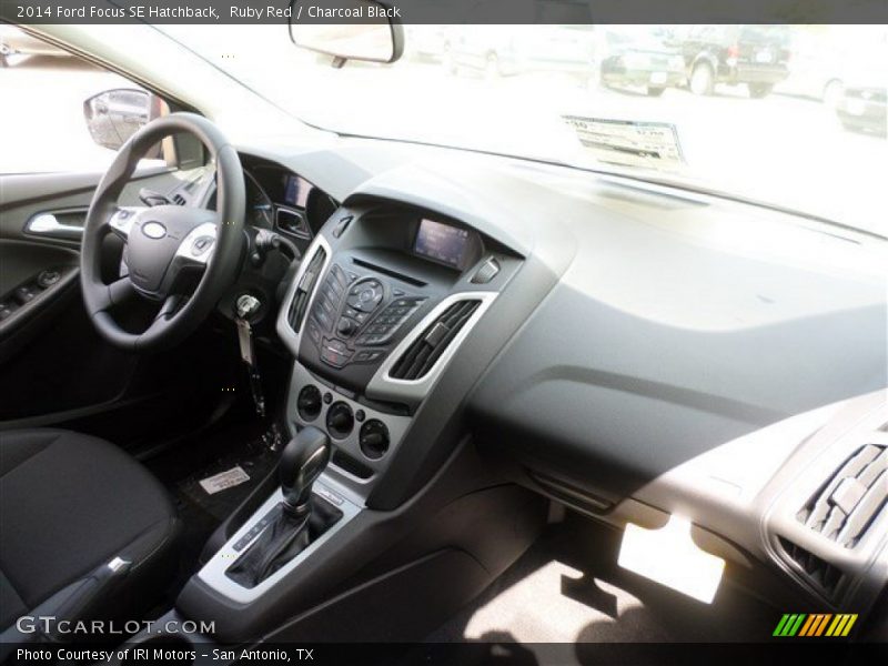 Ruby Red / Charcoal Black 2014 Ford Focus SE Hatchback