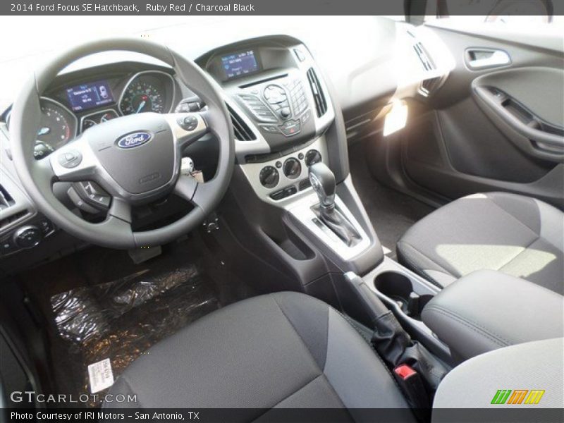 Ruby Red / Charcoal Black 2014 Ford Focus SE Hatchback