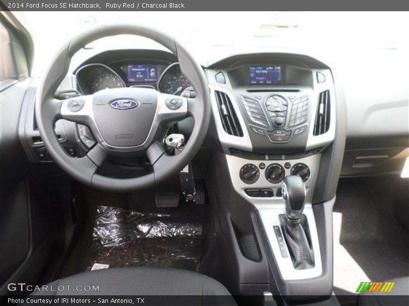 Ruby Red / Charcoal Black 2014 Ford Focus SE Hatchback