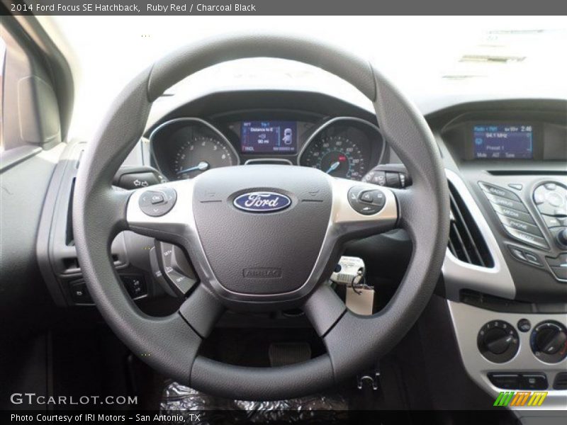 Ruby Red / Charcoal Black 2014 Ford Focus SE Hatchback