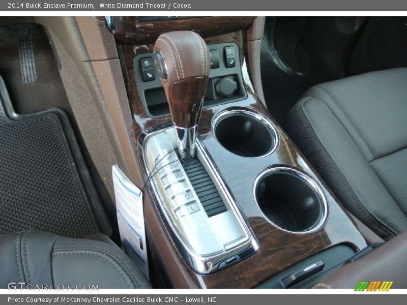 White Diamond Tricoat / Cocoa 2014 Buick Enclave Premium