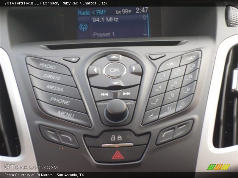 Ruby Red / Charcoal Black 2014 Ford Focus SE Hatchback