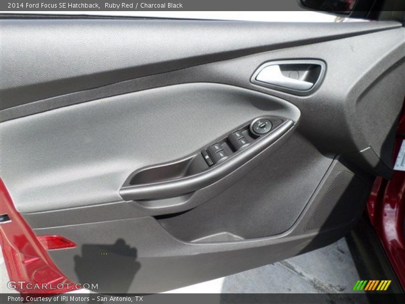 Ruby Red / Charcoal Black 2014 Ford Focus SE Hatchback