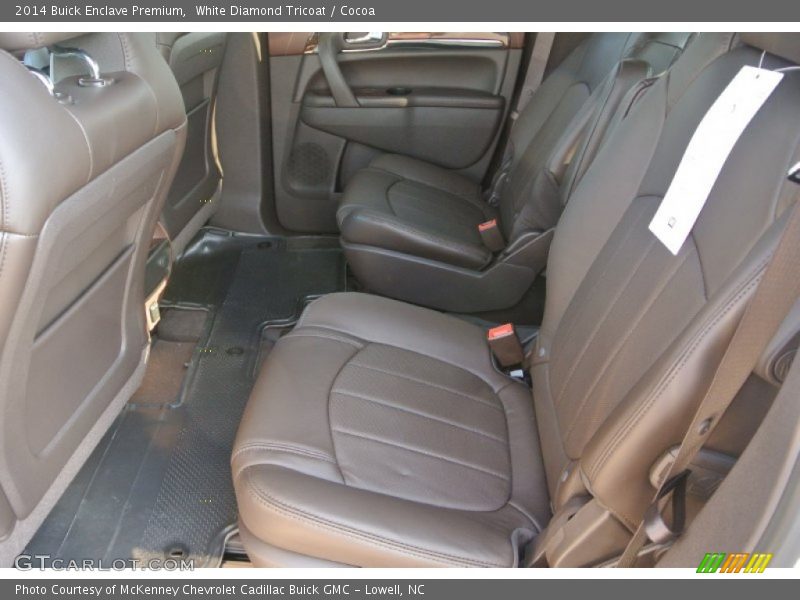 Rear Seat of 2014 Enclave Premium