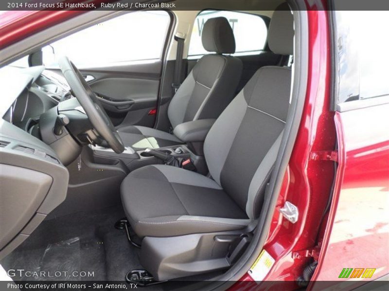 Ruby Red / Charcoal Black 2014 Ford Focus SE Hatchback