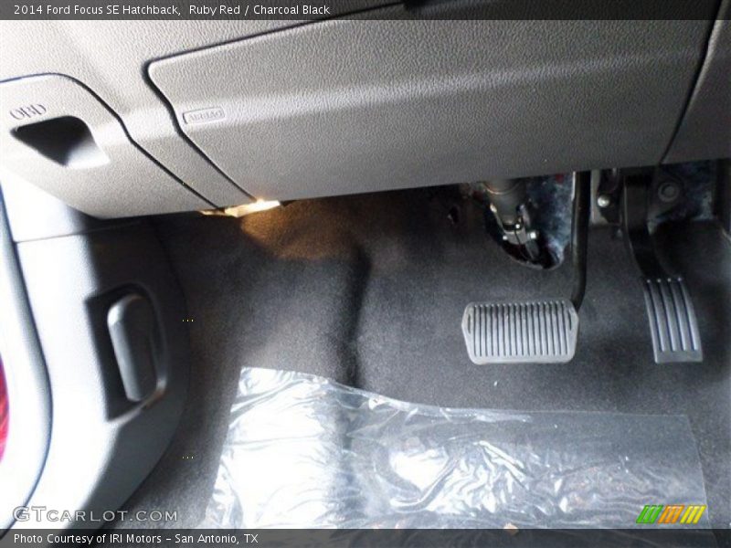 Ruby Red / Charcoal Black 2014 Ford Focus SE Hatchback