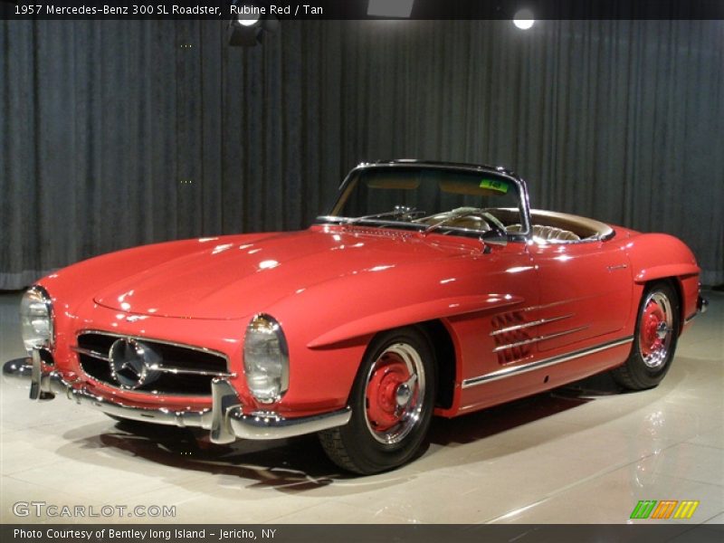 Rubine Red / Tan 1957 Mercedes-Benz 300 SL Roadster