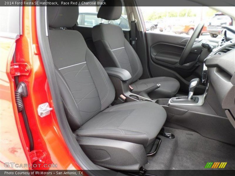 Race Red / Charcoal Black 2014 Ford Fiesta SE Hatchback