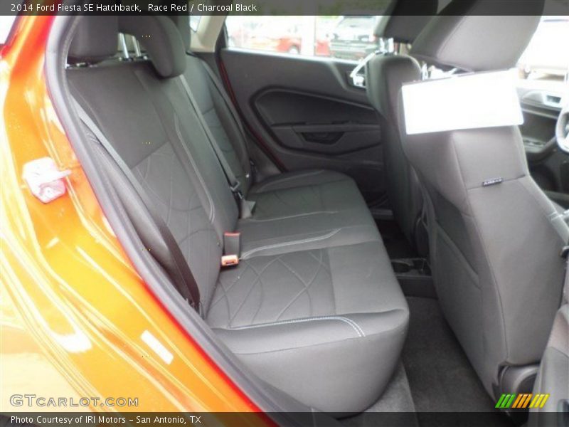 Race Red / Charcoal Black 2014 Ford Fiesta SE Hatchback