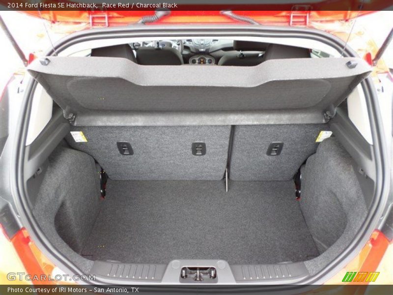 Race Red / Charcoal Black 2014 Ford Fiesta SE Hatchback