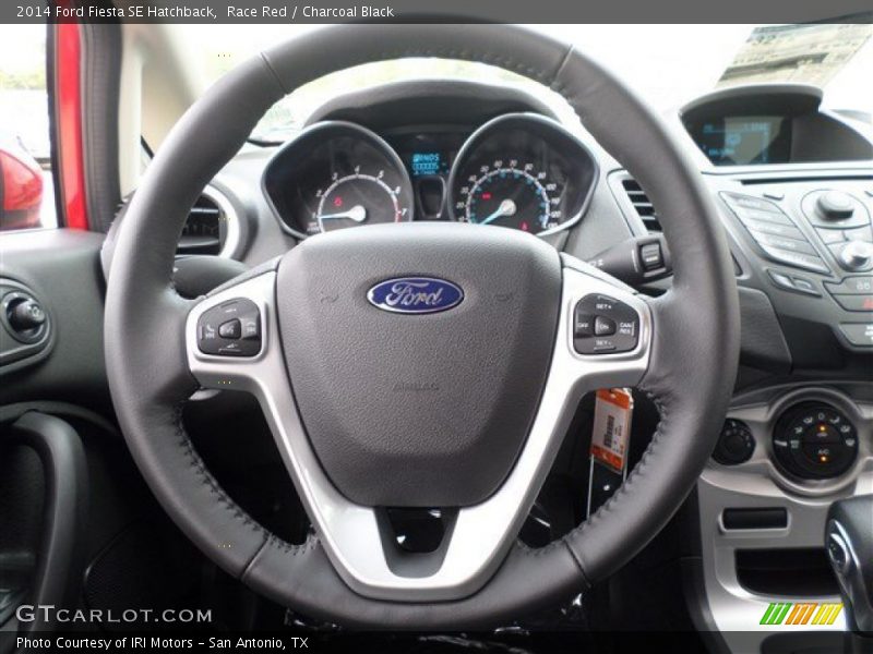 Race Red / Charcoal Black 2014 Ford Fiesta SE Hatchback