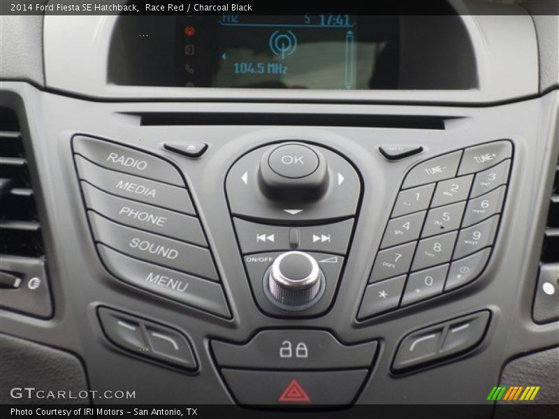 Race Red / Charcoal Black 2014 Ford Fiesta SE Hatchback