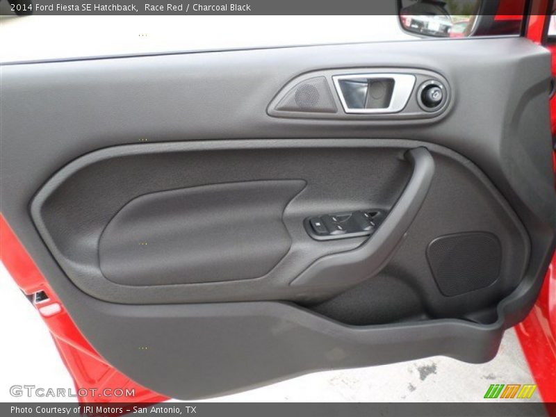 Race Red / Charcoal Black 2014 Ford Fiesta SE Hatchback