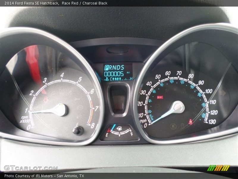 Race Red / Charcoal Black 2014 Ford Fiesta SE Hatchback
