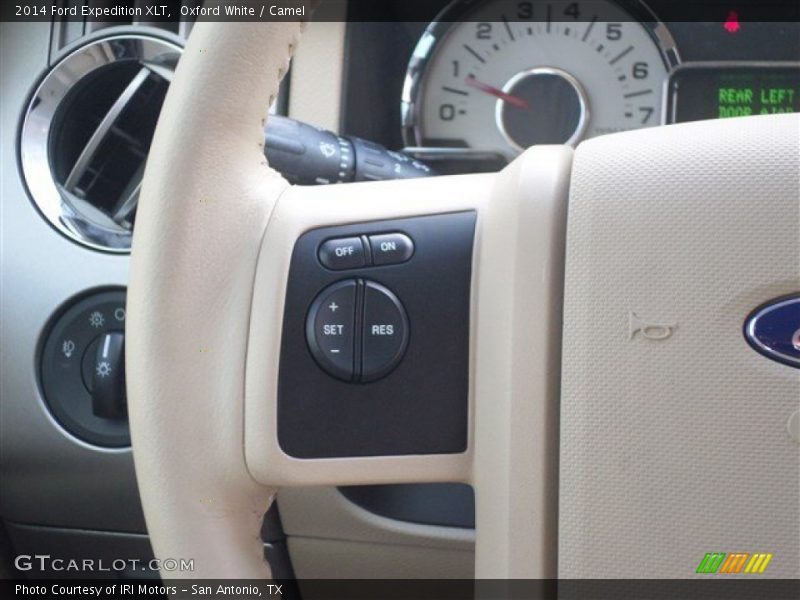 Oxford White / Camel 2014 Ford Expedition XLT