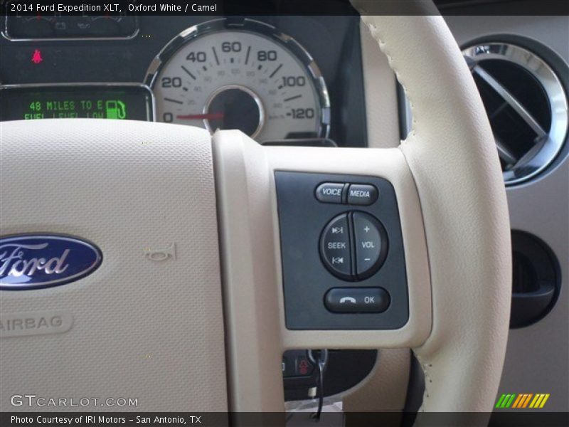 Oxford White / Camel 2014 Ford Expedition XLT