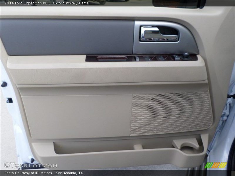 Oxford White / Camel 2014 Ford Expedition XLT
