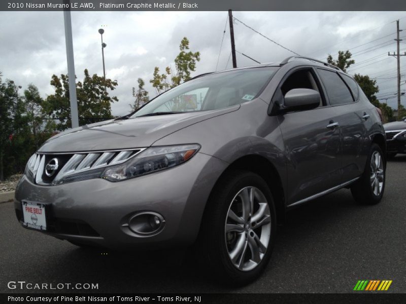Platinum Graphite Metallic / Black 2010 Nissan Murano LE AWD
