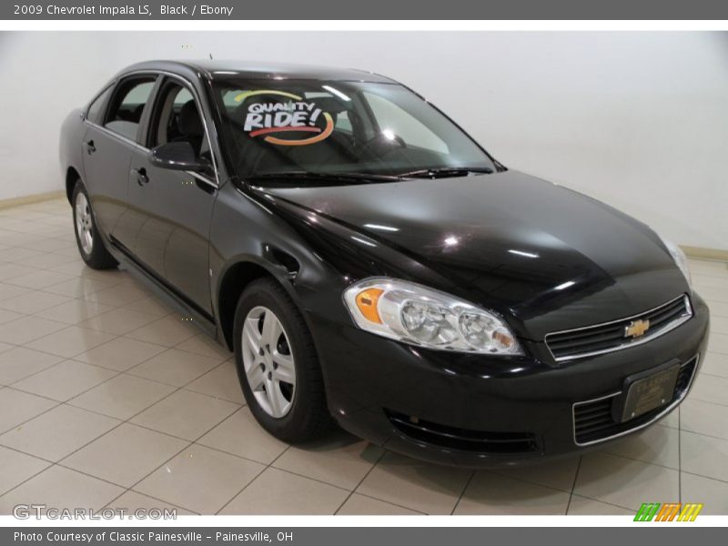 Black / Ebony 2009 Chevrolet Impala LS