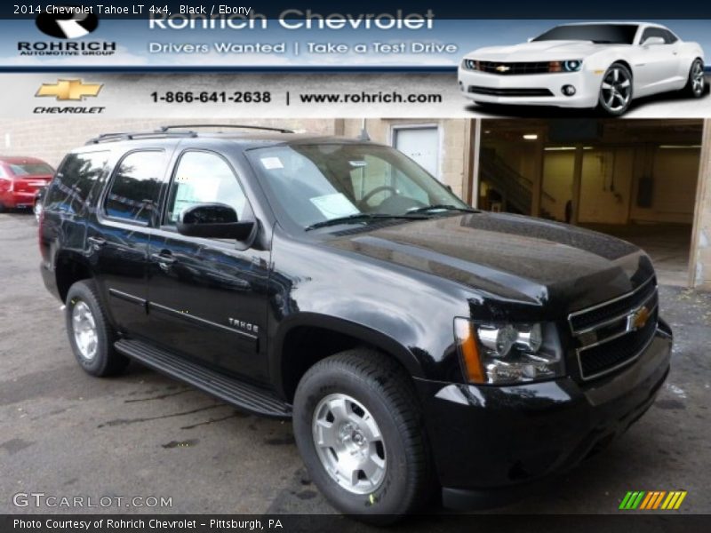 Black / Ebony 2014 Chevrolet Tahoe LT 4x4