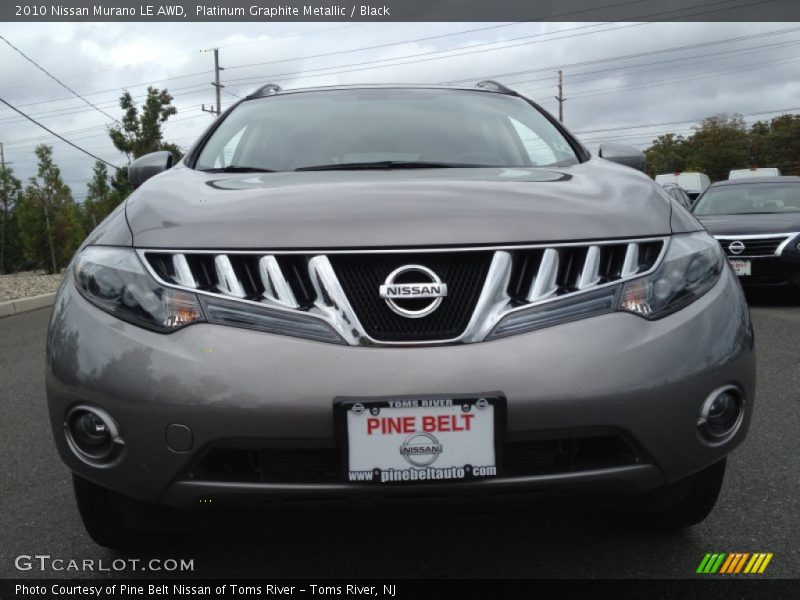 Platinum Graphite Metallic / Black 2010 Nissan Murano LE AWD