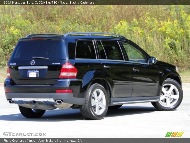 Black / Cashmere 2009 Mercedes-Benz GL 320 BlueTEC 4Matic