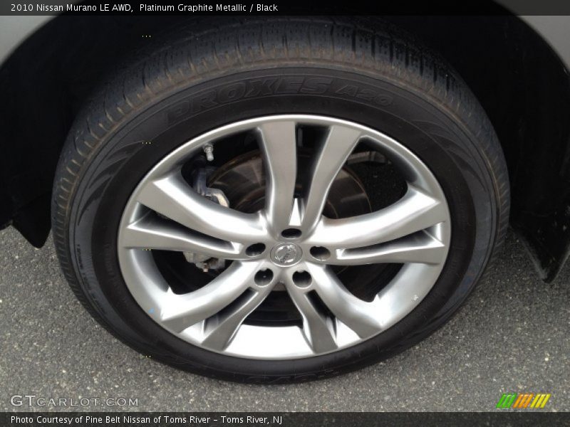 Platinum Graphite Metallic / Black 2010 Nissan Murano LE AWD