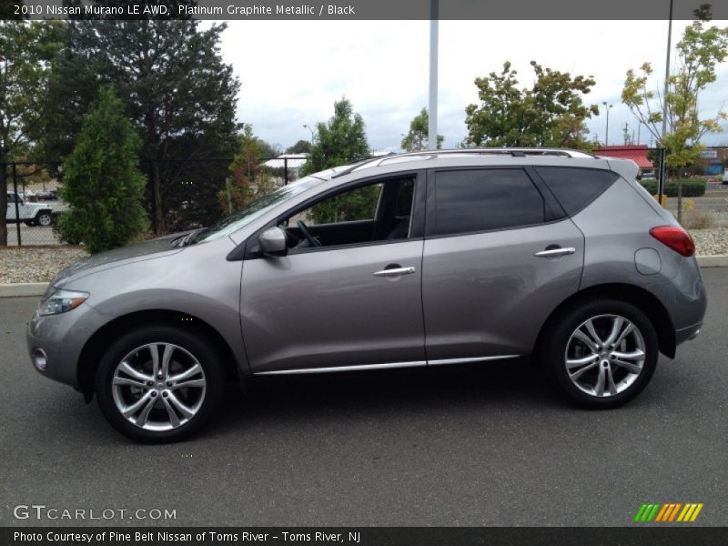 Platinum Graphite Metallic / Black 2010 Nissan Murano LE AWD