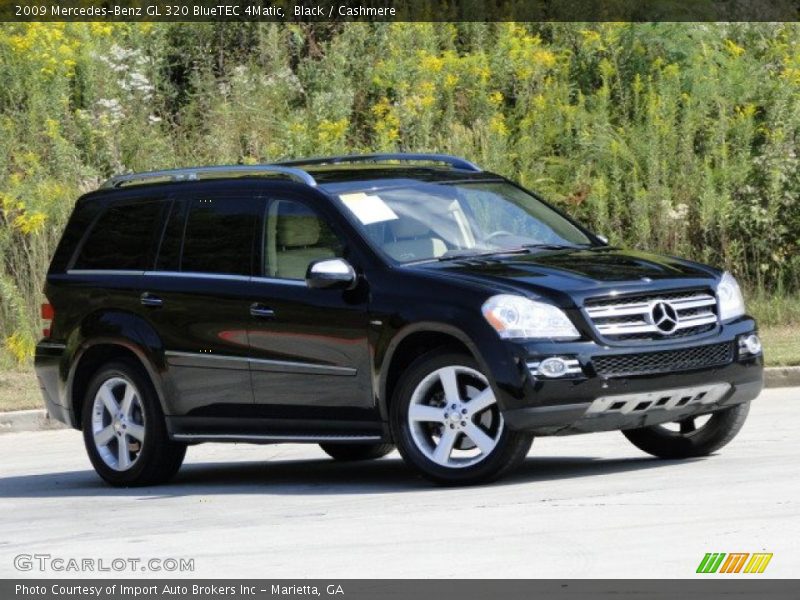 Black / Cashmere 2009 Mercedes-Benz GL 320 BlueTEC 4Matic