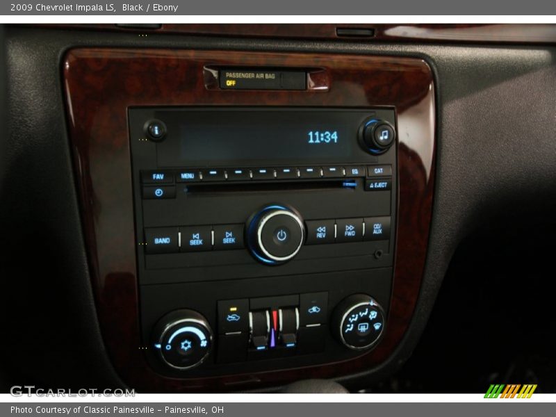 Black / Ebony 2009 Chevrolet Impala LS