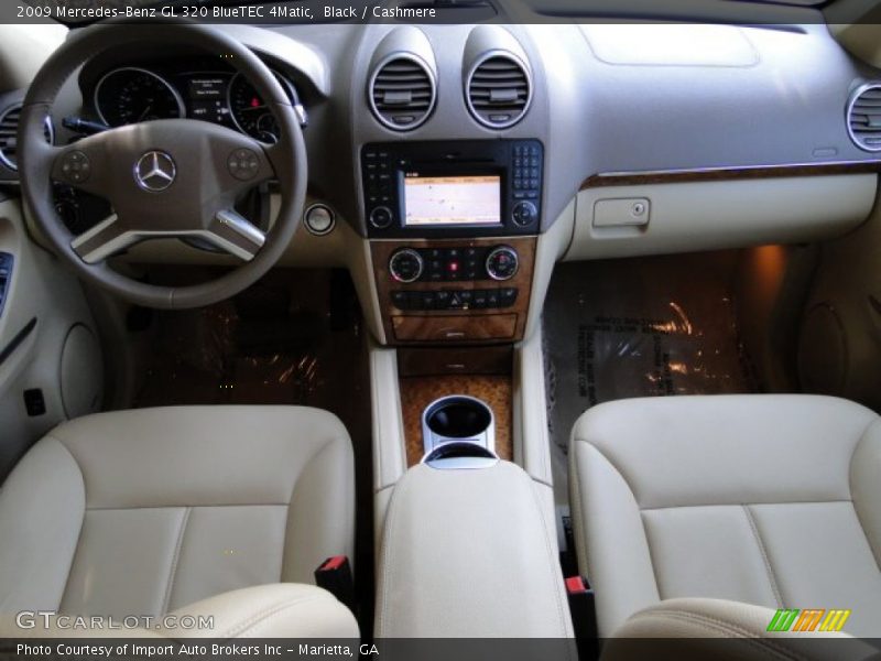 Black / Cashmere 2009 Mercedes-Benz GL 320 BlueTEC 4Matic