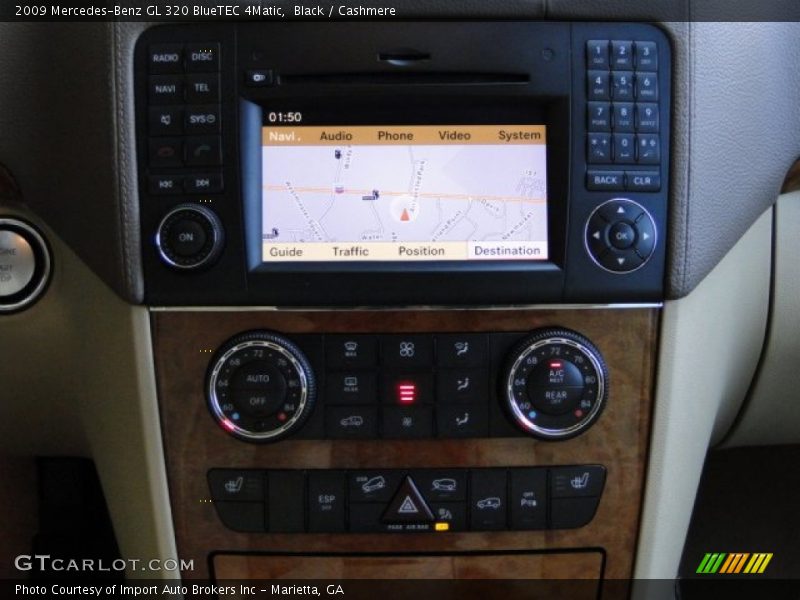 Black / Cashmere 2009 Mercedes-Benz GL 320 BlueTEC 4Matic
