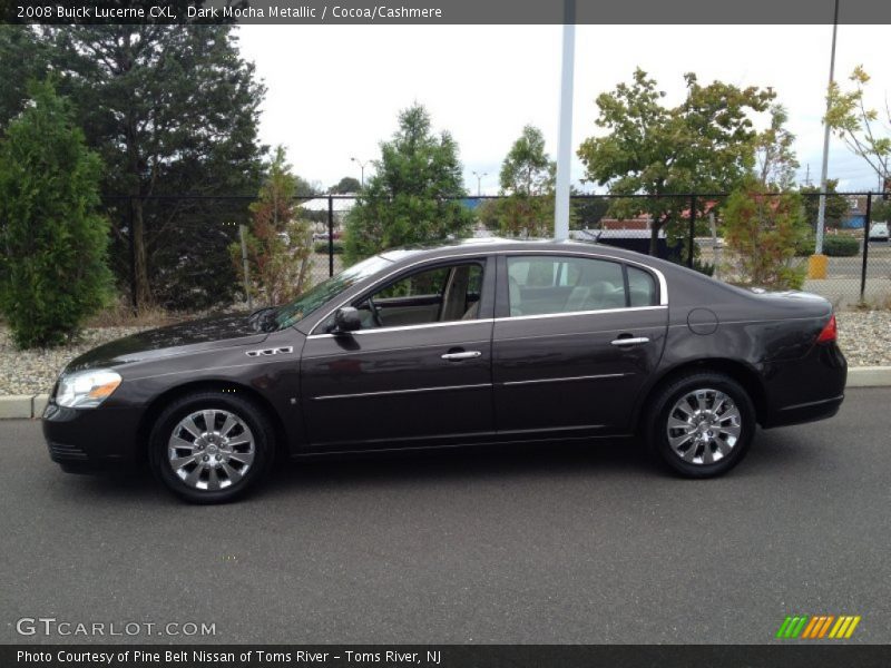 Dark Mocha Metallic / Cocoa/Cashmere 2008 Buick Lucerne CXL