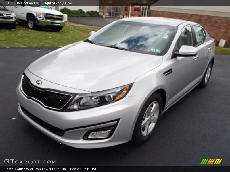 Bright Silver / Gray 2014 Kia Optima LX