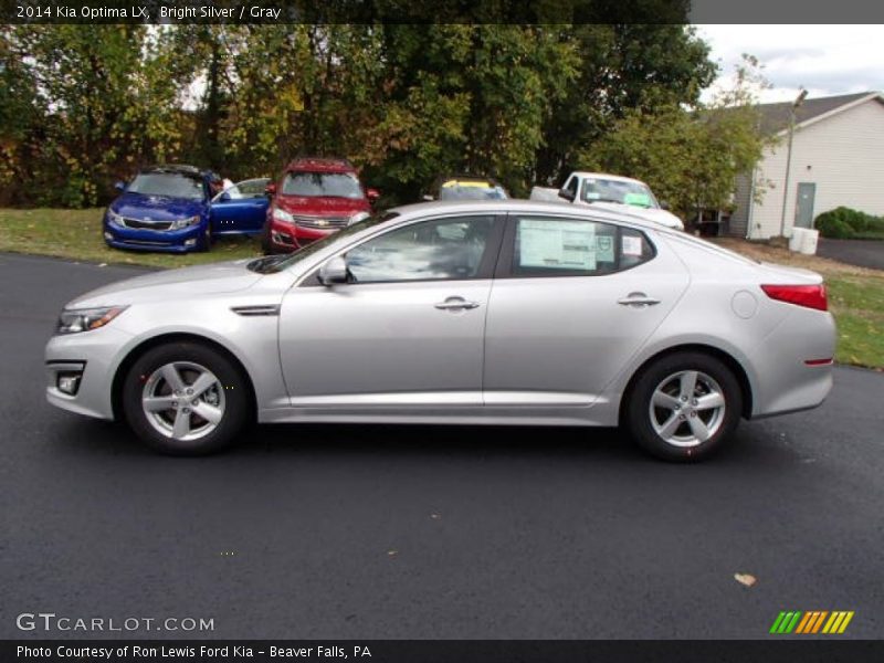  2014 Optima LX Bright Silver