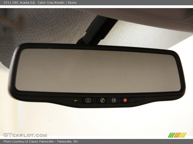 Cyber Gray Metallic / Ebony 2011 GMC Acadia SLE