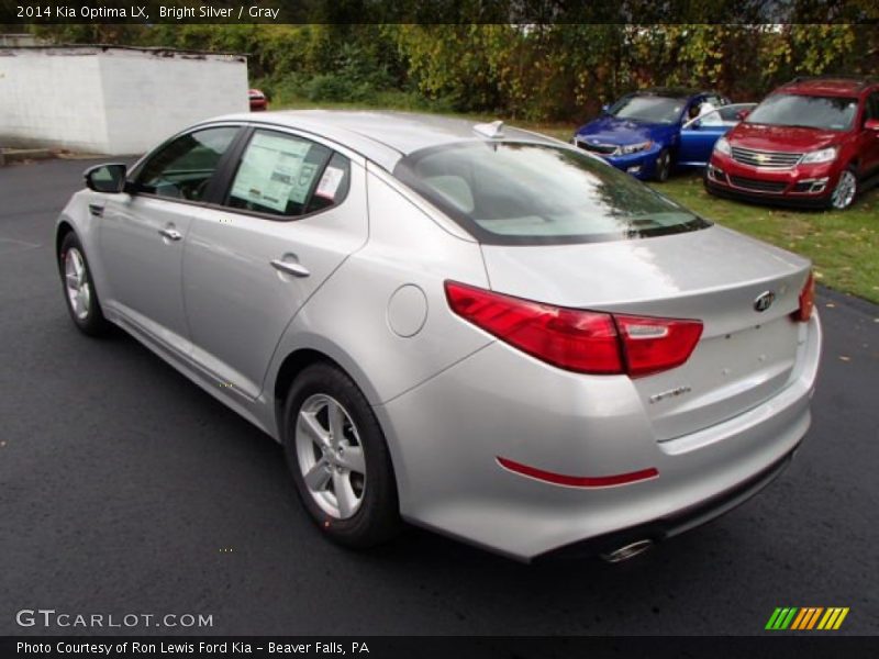  2014 Optima LX Bright Silver